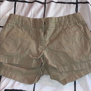 khaki shorts